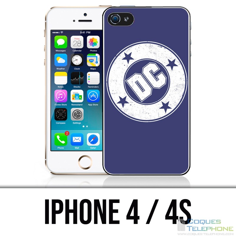 IPhone 4 / 4S Case - Dc Comics Vintage Logo
