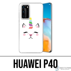 Huawei P40 case - Gato...