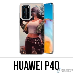 Huawei P40 Case - PUBG Girl