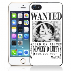 One Piece Phone Case - Wanted Luffy Poster