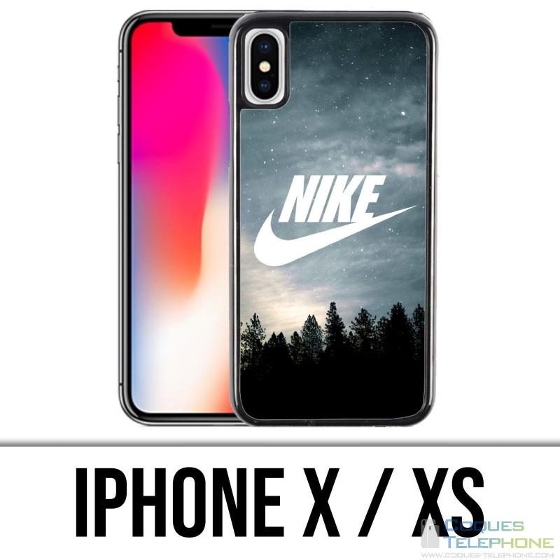 Coque iphone X logo Nike