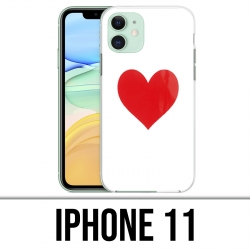 IPhone 11 Case - Red Heart