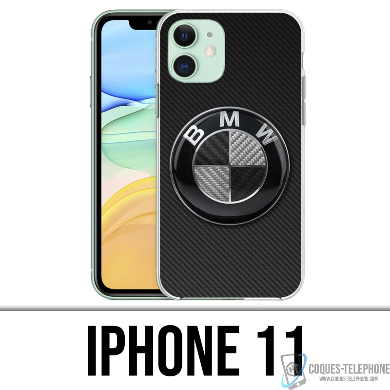 Iphone 11 Case Bmw Carbon Logo
