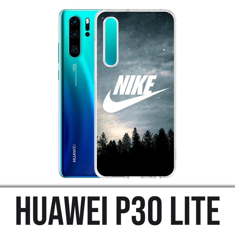 Coque pour Huawei Nike Logo Wood