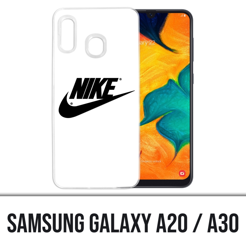 Samsung Galaxy A20 / A30 Case - Nike Logo White