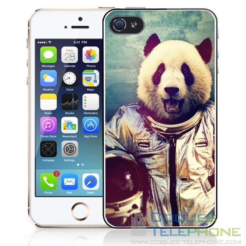 Coque téléphone Animal Astronaute - Panda