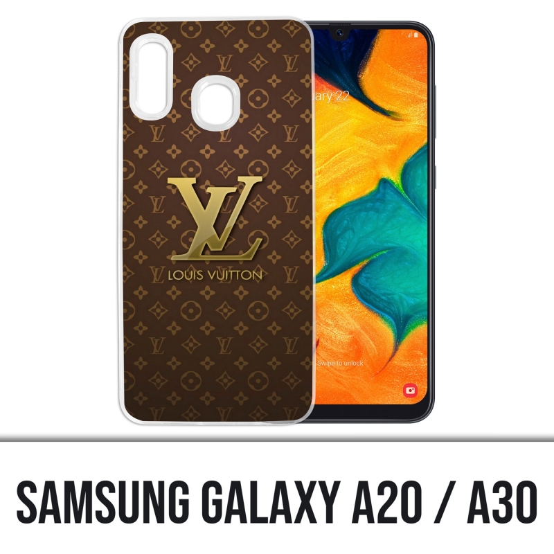 Coque Samsung Galaxy A20 / A30 - Louis Vuitton logo