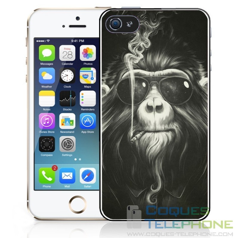 Phone case Monkey Smoker