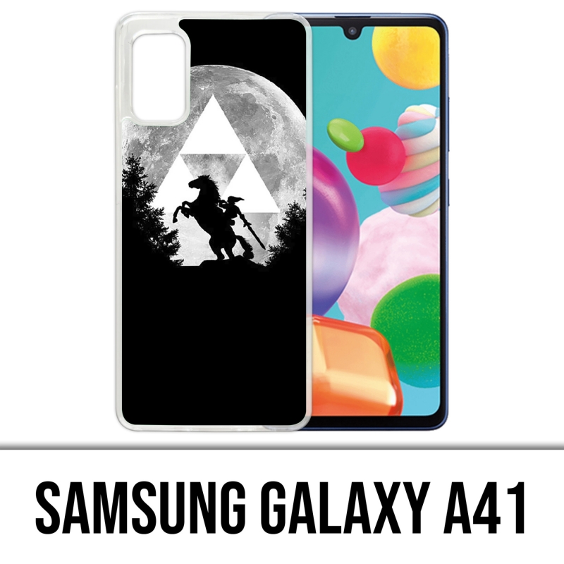 Samsung Galaxy A41 Case - Zelda Moon Trifoce