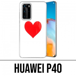 Huawei P40 Case - Red Heart