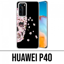 Huawei P40 Case - Flower Crane
