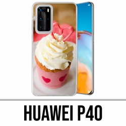 Huawei P40 Case - Pink Cupcake