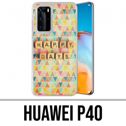 Huawei P40 Case - Happy Days