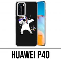 Huawei P40 Case - Dab Unicorn