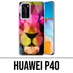Huawei P40 Case - Geometric Lion
