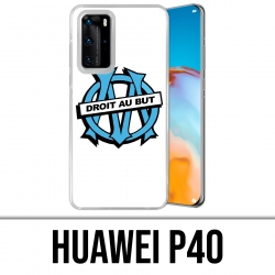 Huawei P40 Case - Om Marseille Straight To Goal Logo