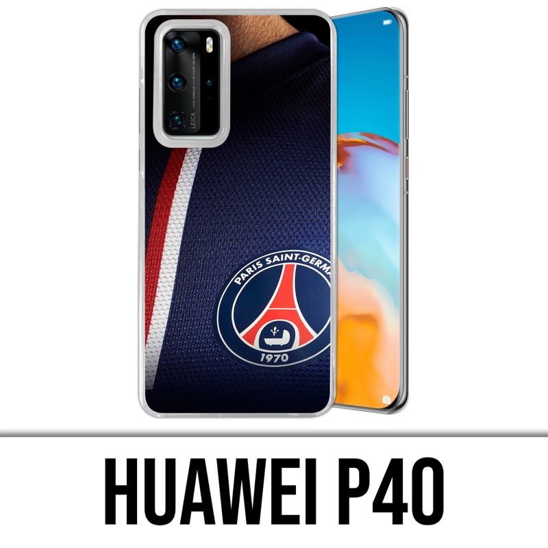 Huawei P40 Case - Psg Paris Saint Germain Blue Jersey