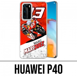 Huawei P40 Case - Marquez Cartoon