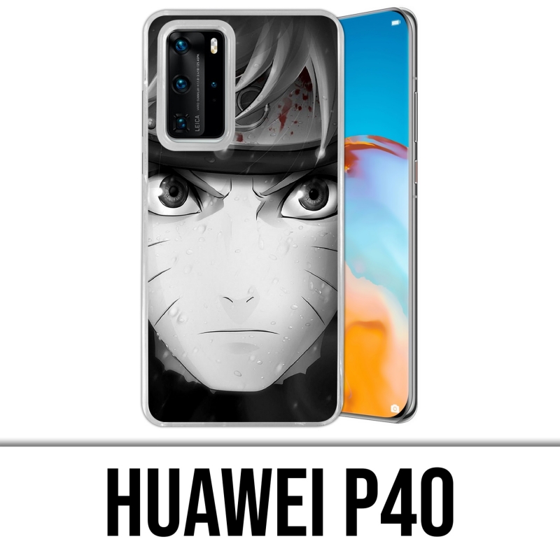 Huawei P40 Case - Naruto Black And White