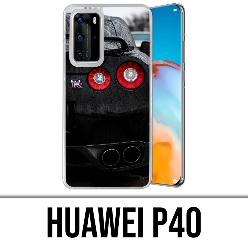 Huawei P40 Case - Nissan Gtr Black