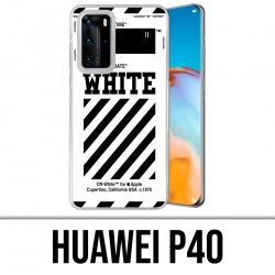 Huawei P40 Case - Off White White