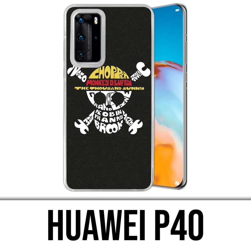 Huawei P40 Case - One Piece Logo Name