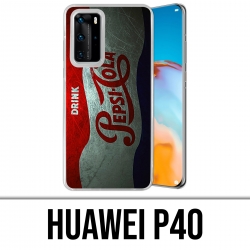 Huawei P40 Case - Pepsi Vintage