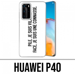 Huawei P40 Case - Bad Bitch Face Battery