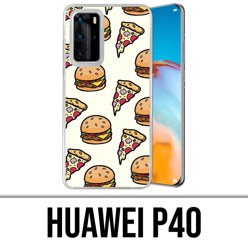 Huawei P40 Case - Pizza Burger