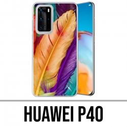 Huawei P40 Case - Feathers