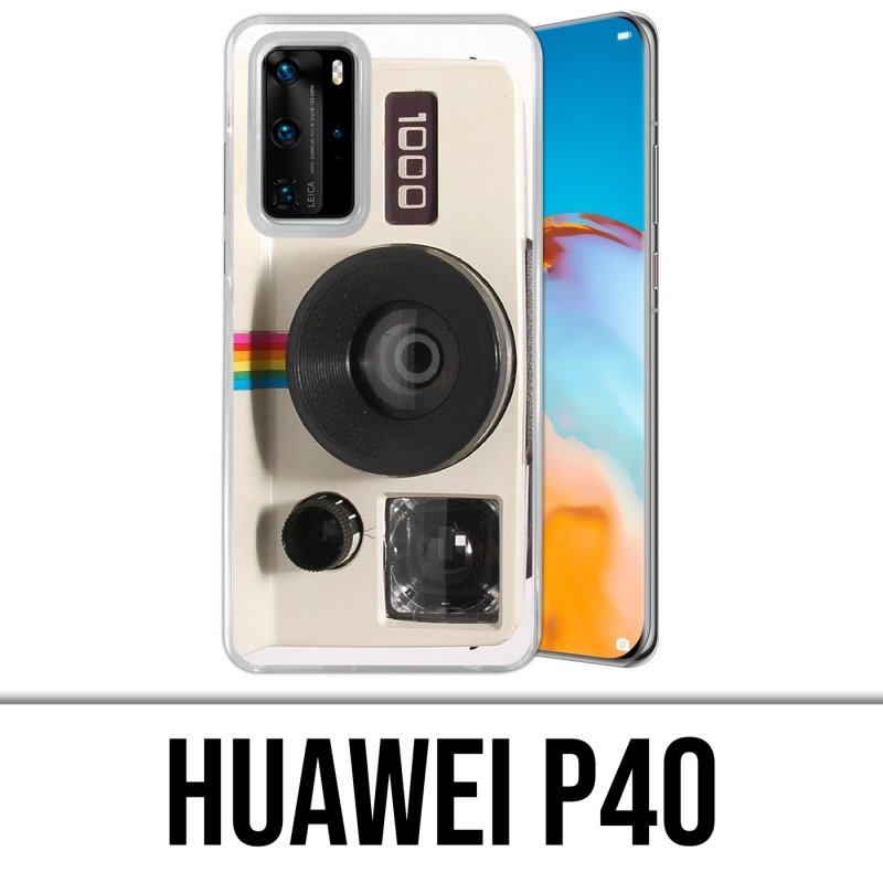 Huawei P40 Case - Polaroid Vintage 2