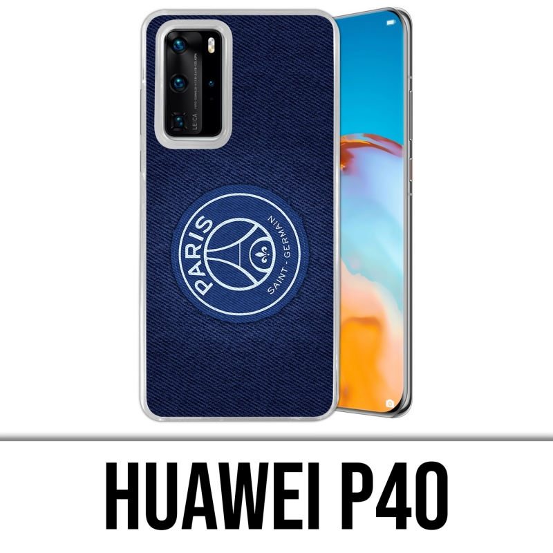 Huawei P40 Case - Psg Minimalist Blue Background