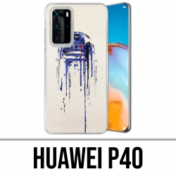 Huawei P40 Case - R2D2 Paint