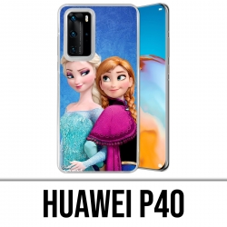 Huawei P40 Case - Frozen Elsa And Anna