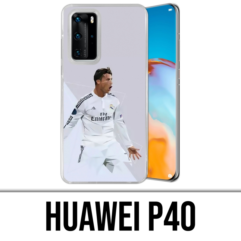Huawei P40 Case - Ronaldo Lowpoly