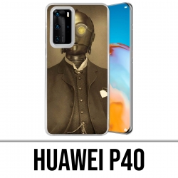 Huawei P40 Case - Star Wars Vintage C3Po