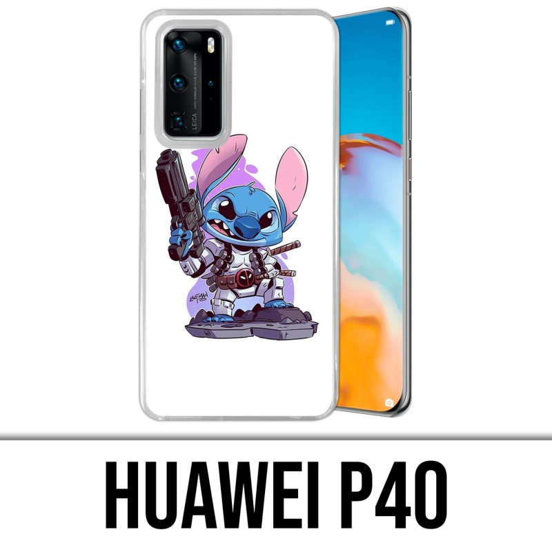 Huawei P40 Case - Stitch Deadpool