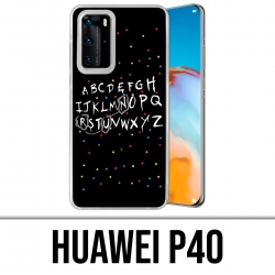 Huawei P40 Case - Stranger Things Alphabet