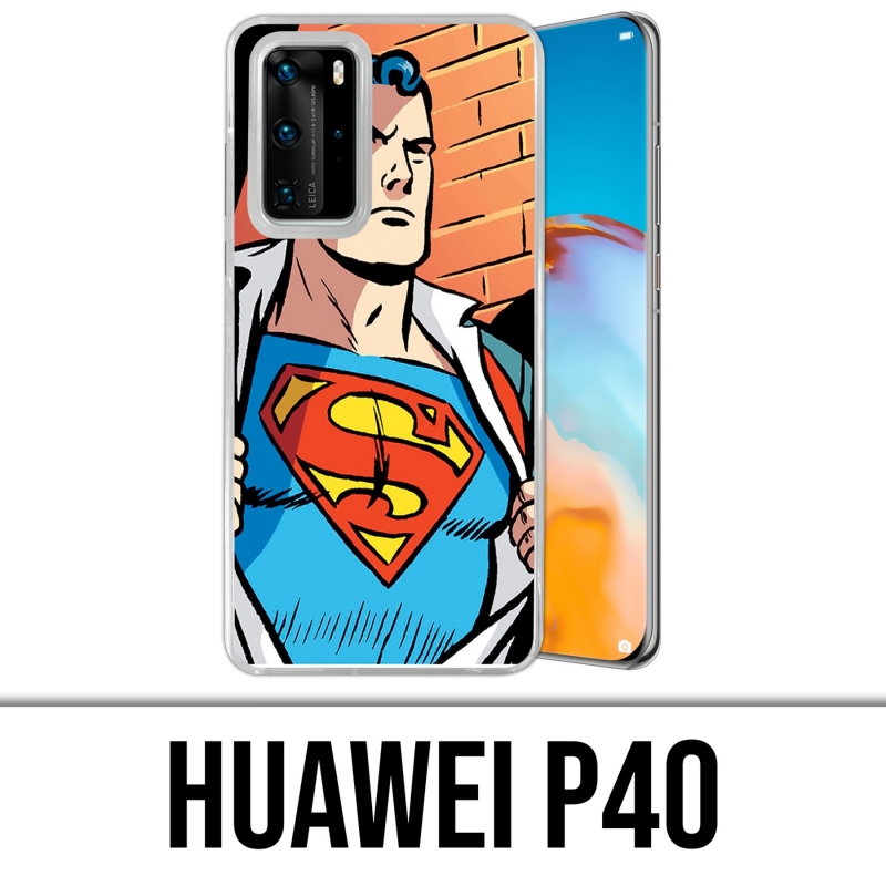 Huawei P40 Case - Superman Comics