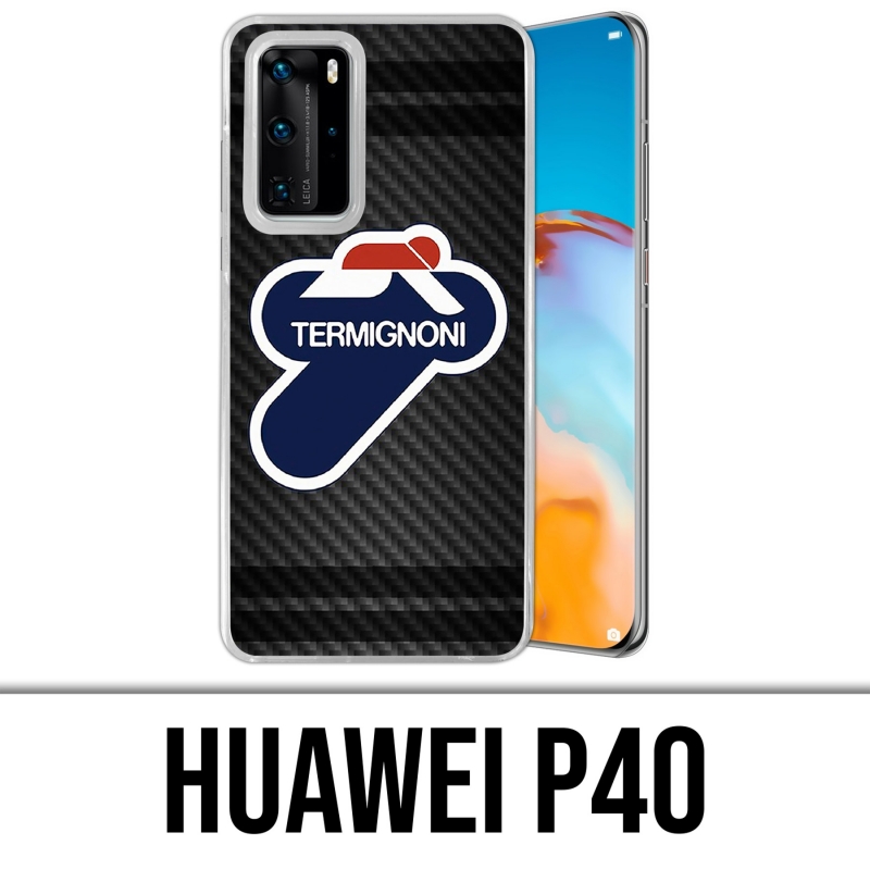 Huawei P40 Case - Termignoni Carbon