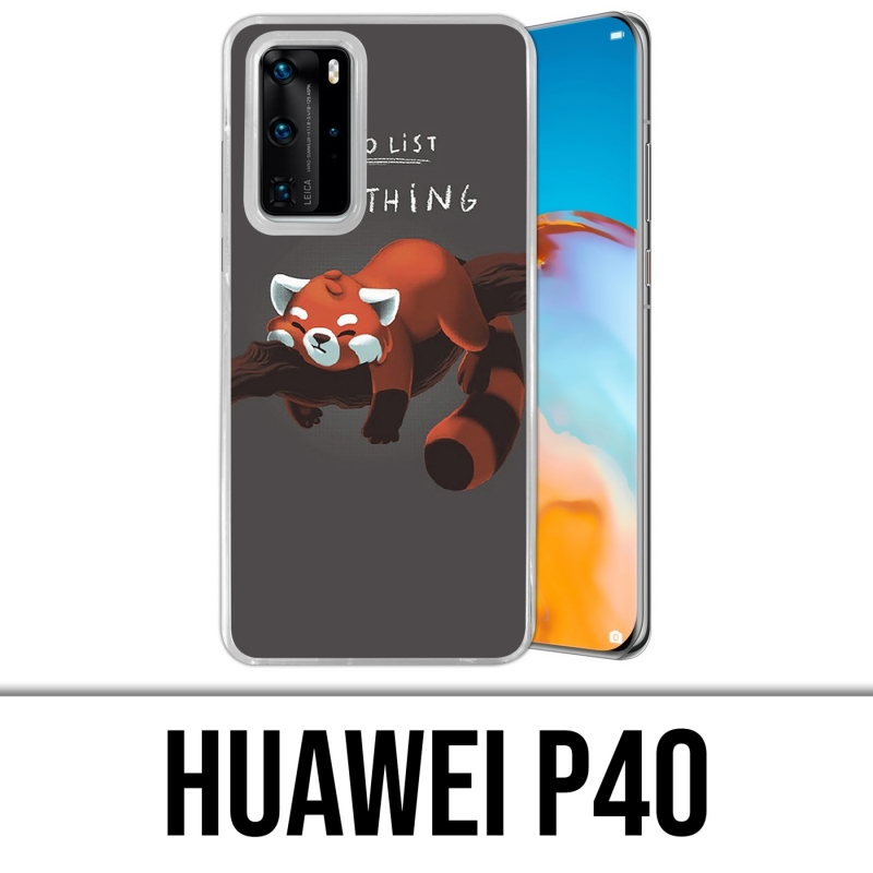 Huawei P40 Case - To Do List Panda Roux