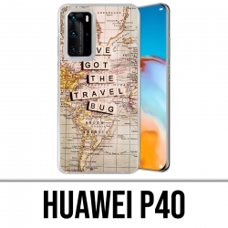 Huawei P40 Case - Travel Bug