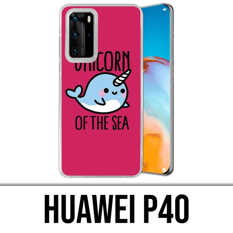Huawei P40 Case - Unicorn Of The Sea