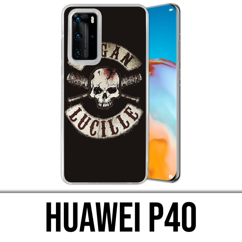 Huawei P40 Case - Walking Dead Logo Negan Lucille