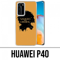Huawei P40 Case - Walking Dead Walkers Are Coming