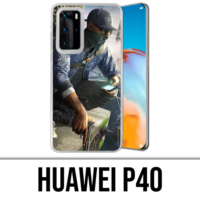 Huawei P40 Case - Watch Dog 2