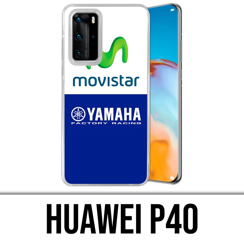 Huawei P40 Case - Yamaha Factory Movistar