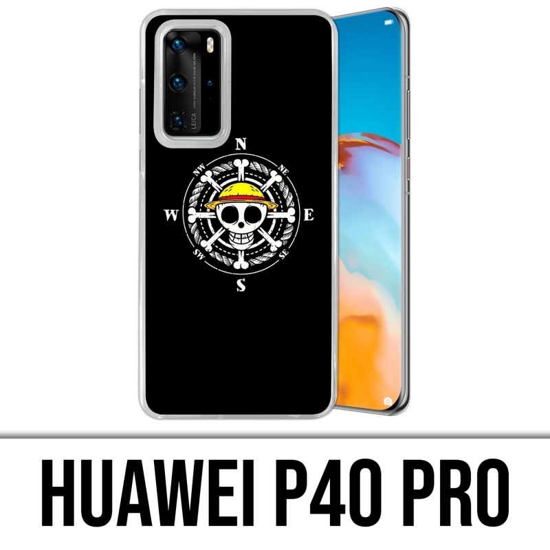 Huawei P40 PRO Case - One Piece Logo Compass