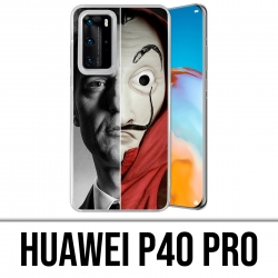 Huawei P40 PRO Case - Casa De Papel Berlin Mask Split