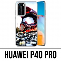 Huawei P40 PRO Case - Moto Cross Helmet